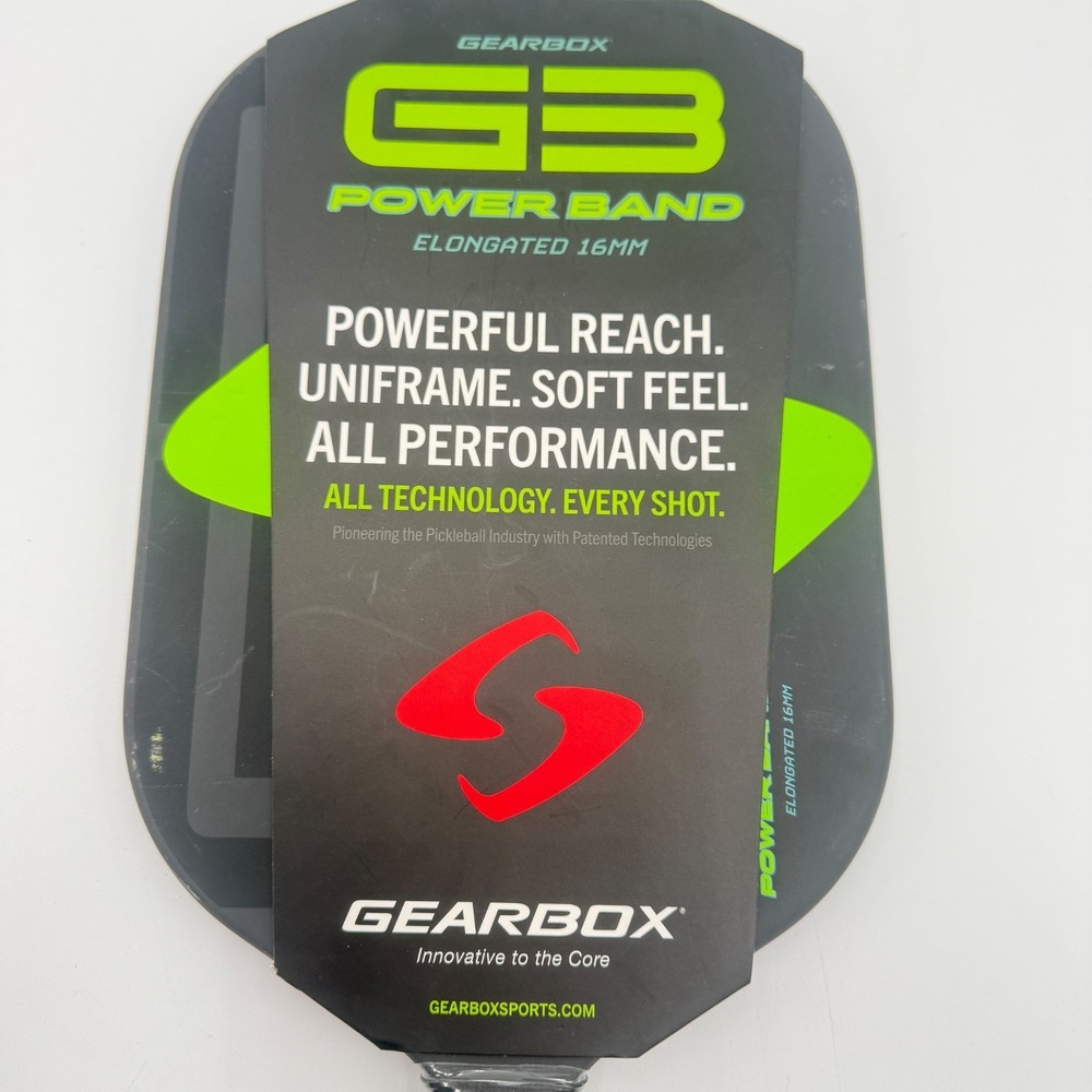Gearbox G3 Powerband Pickleball Paddle - Elongated 16mm - 8 oz - Textured *NEW* - Picture 3 of 6